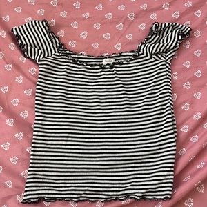 John Galt Stripped Top